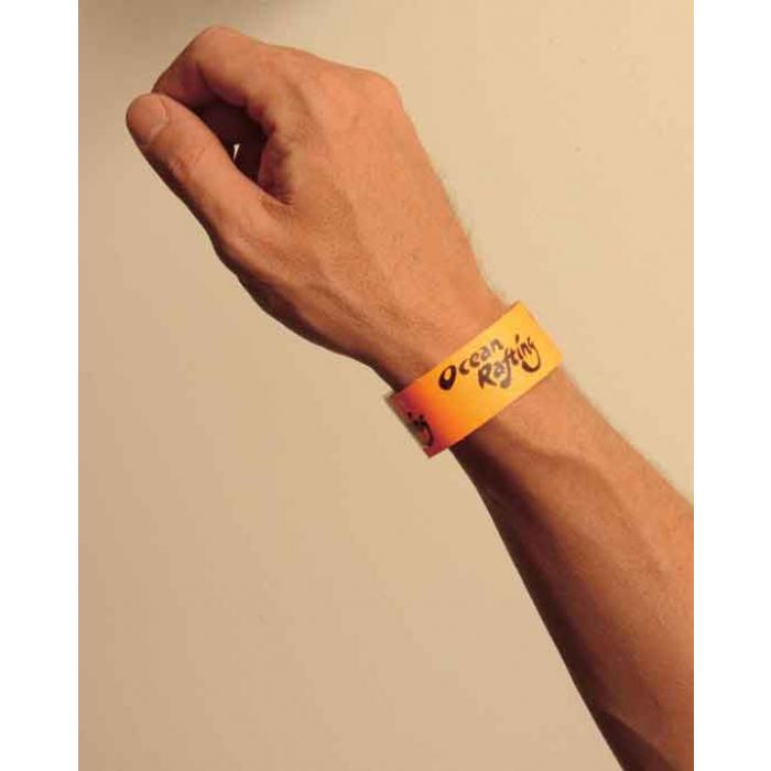 Tyvek Custom Printed Wrist Bands