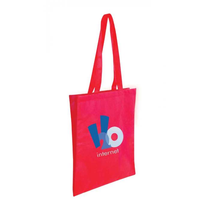 Non-Woven Tote With V Gusset