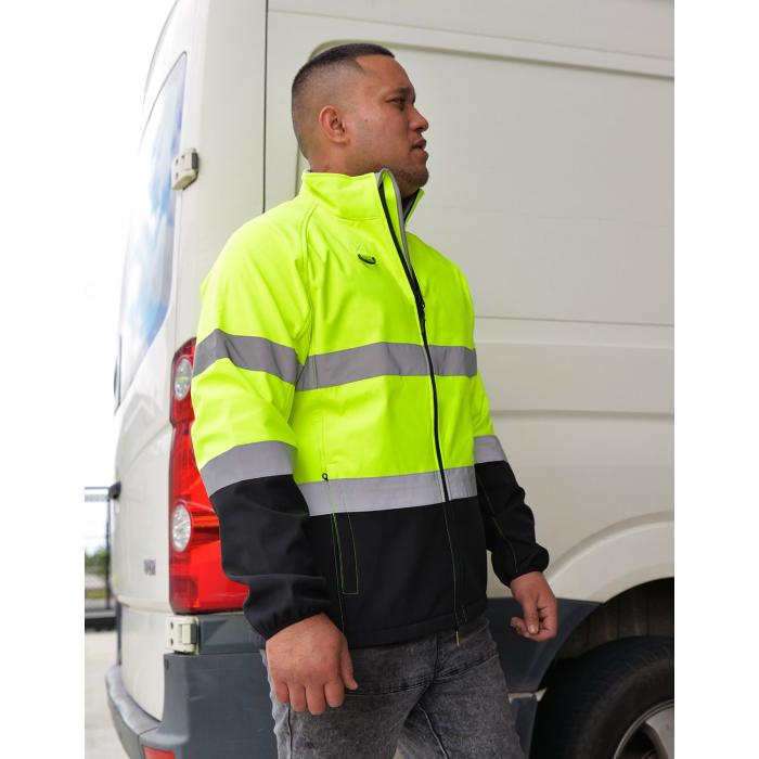Work-Guard Printable D/N Safety Softshell Jacket 