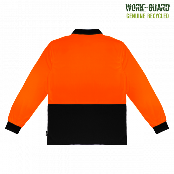 Workguard Recycled Hi Vis LS Polo 