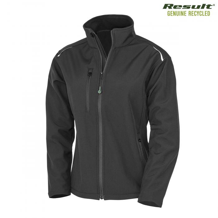 Result Recycled PET Ladies Soft Shell Jacket
