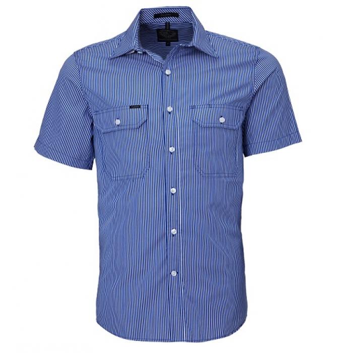 Pilbara Men's S/S Shirt- Cotton