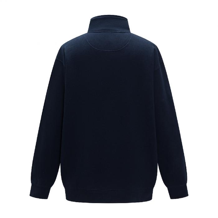 Pilbara Mens Classic Zipper C/F Fleece Pullover