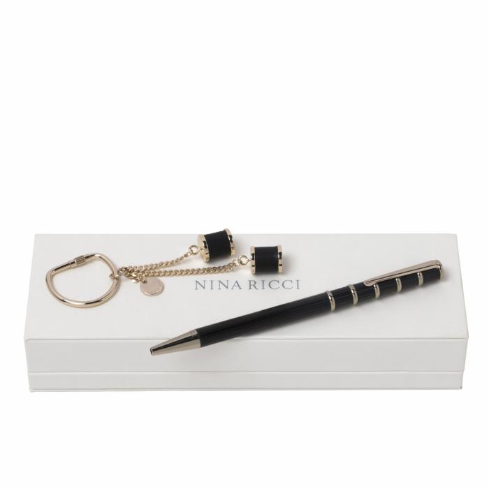 Set Nina Ricci (ballpoint Pen & Key Ring)