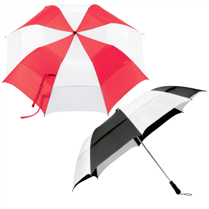 The Range Vented Folding Umbrella