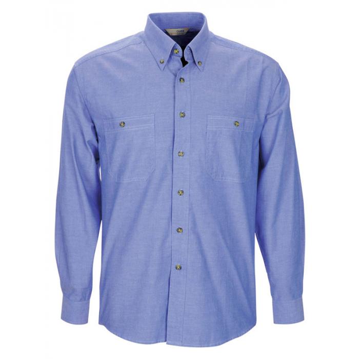 Chambray L/S Shirt<Br/>"Wrinkle Free"