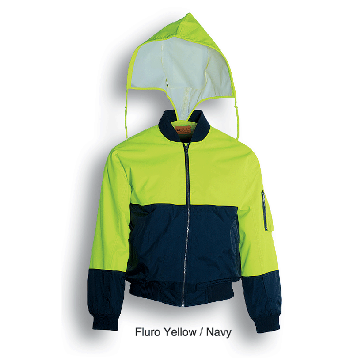 Unisex Adults Hi-Vis Flying Jacket (Lined)