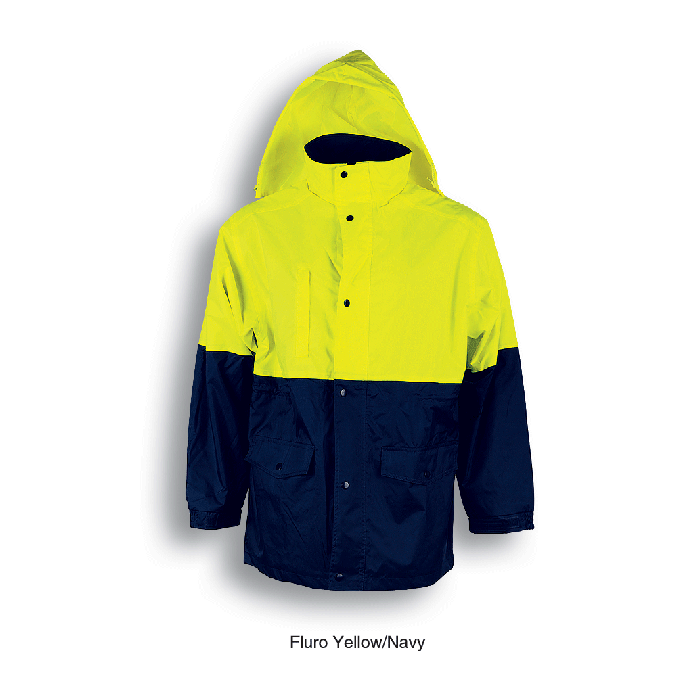 Unisex Adults Hi-Vis Polar Fleece Lined Jacket