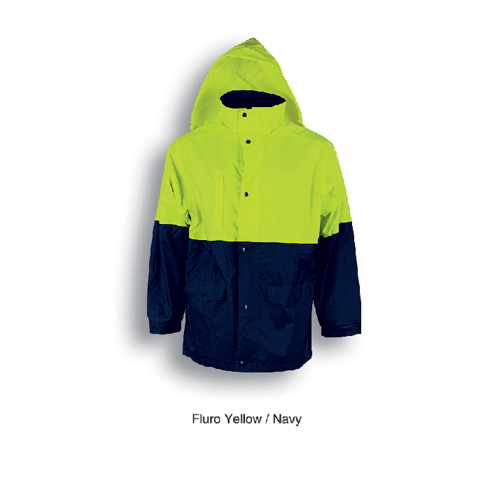 Unisex Adults Hi-Vis Mesh Lining Jacket