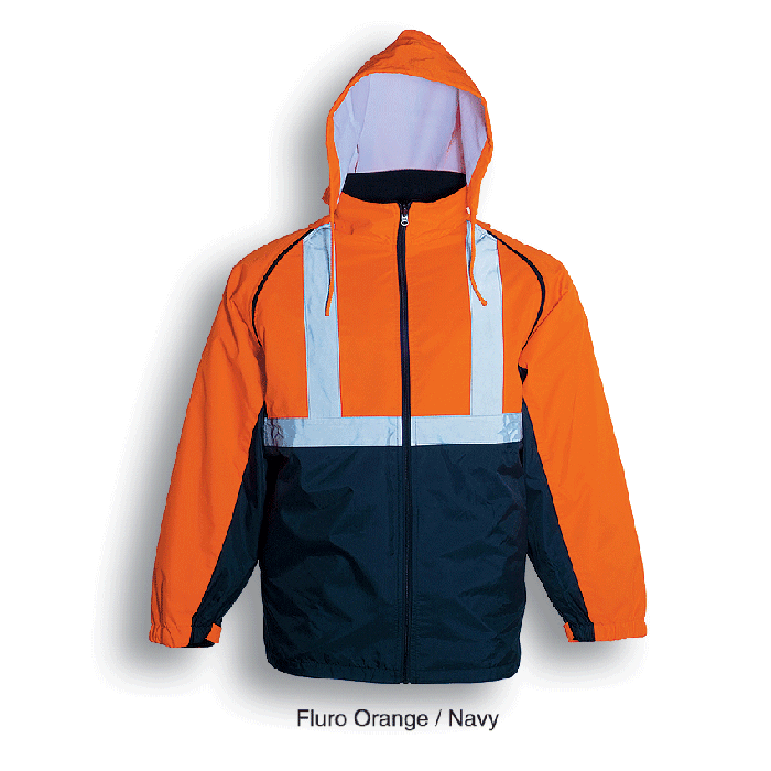 Unisex Adults Hi-Vis 3 In 1 Jacket With Reflective tape