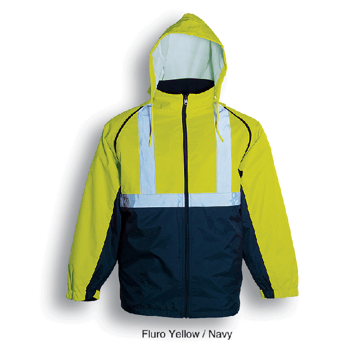 Unisex Adults Hi-Vis 3 In 1 Jacket With Reflective tape