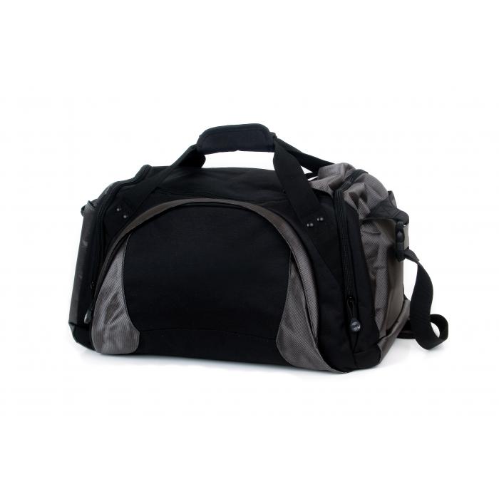 Dual Colour Nylon Weekend Bag With