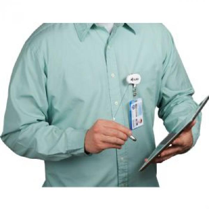 Strato Badge Holder with Pen-Stylus