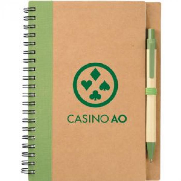 The Eco Spiral Notebook & Pen