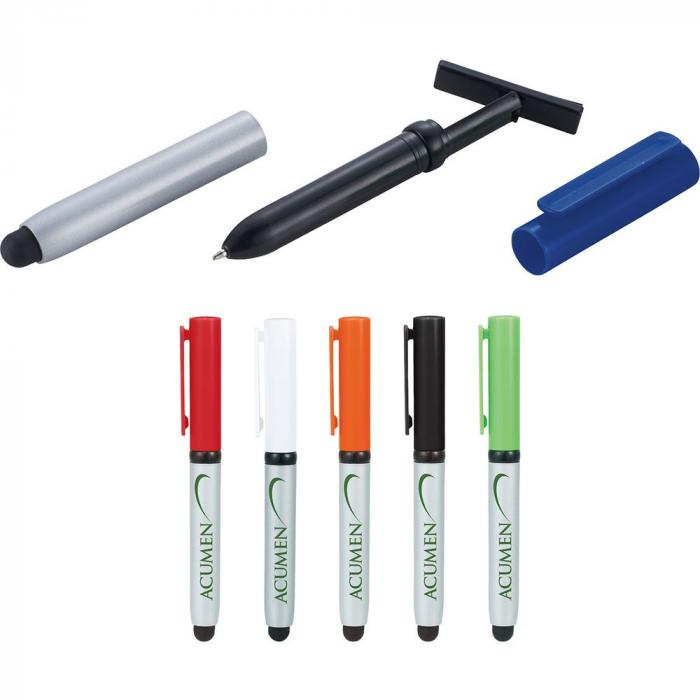 Robo Pen-Stylus with Screen Cleaner