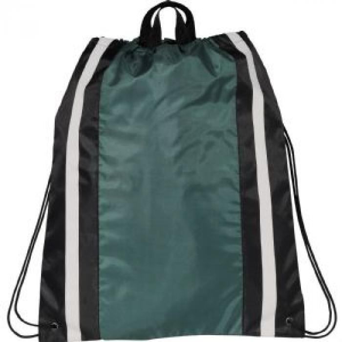 Reflective Drawstring Cinch Backpack