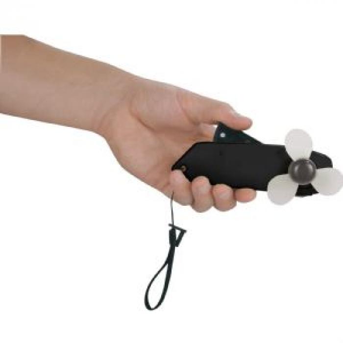 The Wind-up Mini Fan with Light
