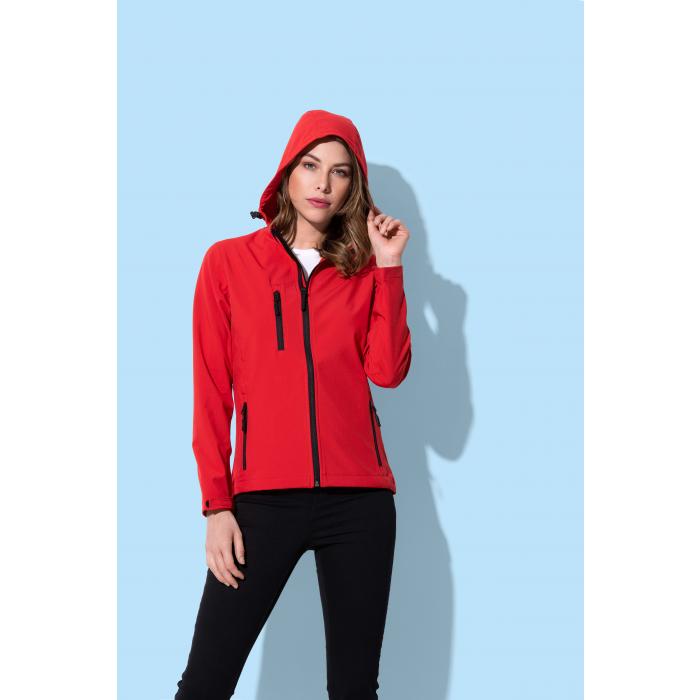 Women's Active Softest Shell Hooded Jacket