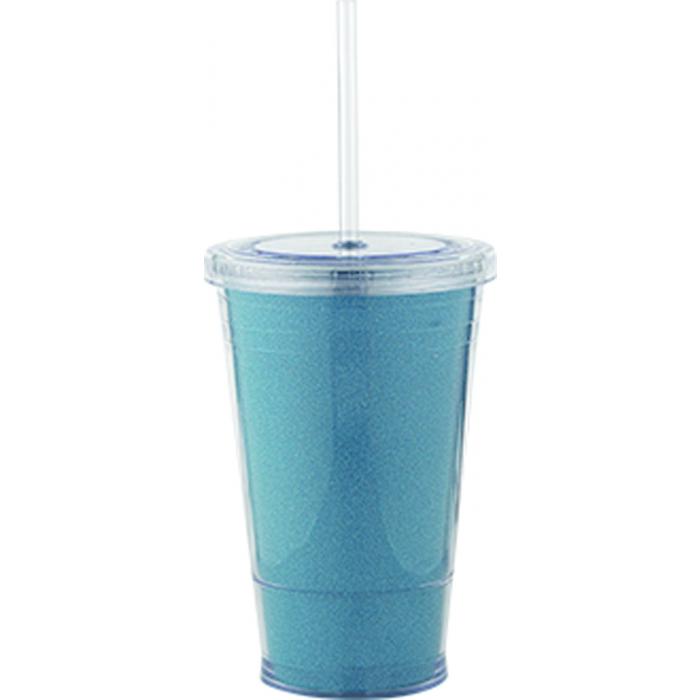 Glitter Slurpy Cup