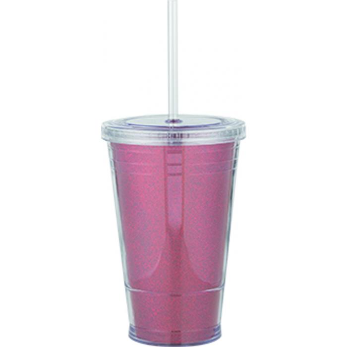 Glitter Slurpy Cup
