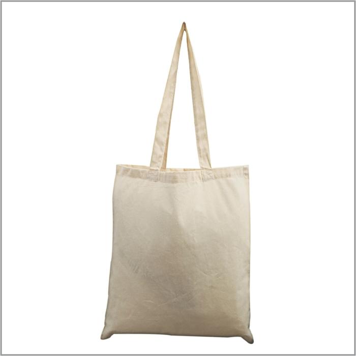 Calico Bag with Long Handle