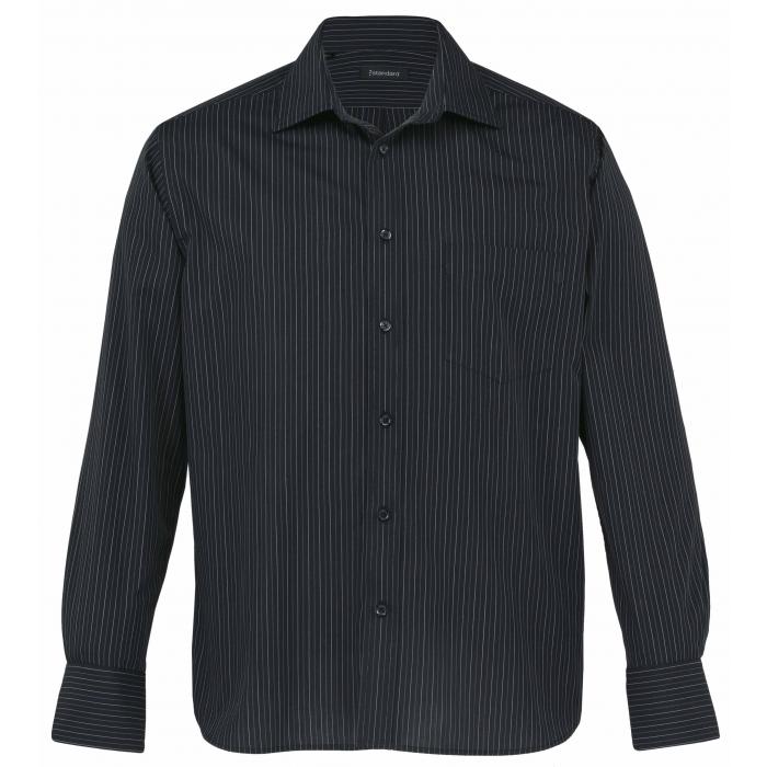 The Omega Stripe Long Sleeve Shirt - Mens