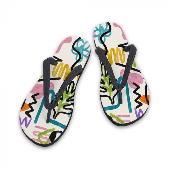 Full Colour Printed Flip Flops