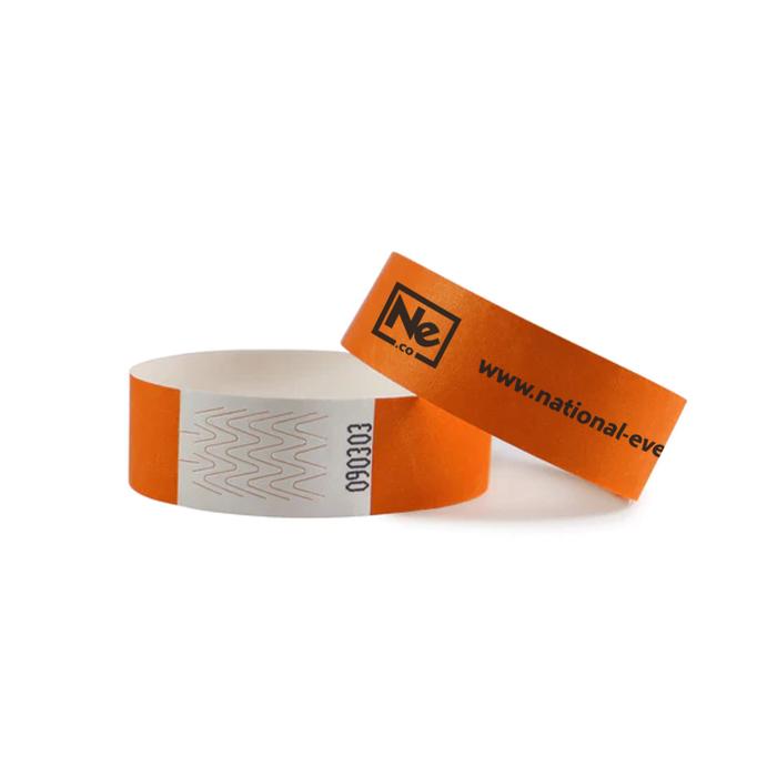 25mm Tyvek Wristbands