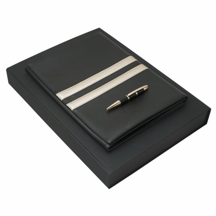 Set Sienna Black & Gold (ballpoint Pen & Case)