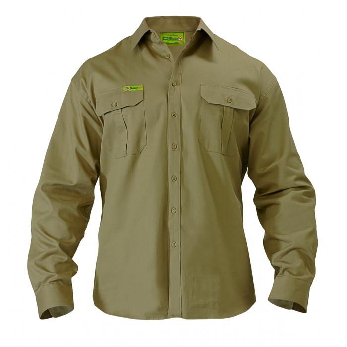 Insect Protection Drill Shirt - Long Sleeve