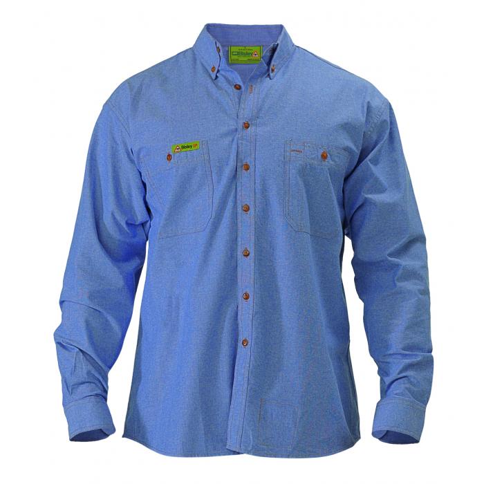 Insect Protection Chambray Shirt - Long Sleeve