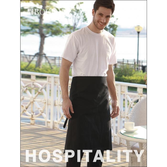 Polyester Drill Three Quarter Apron-With Pocket