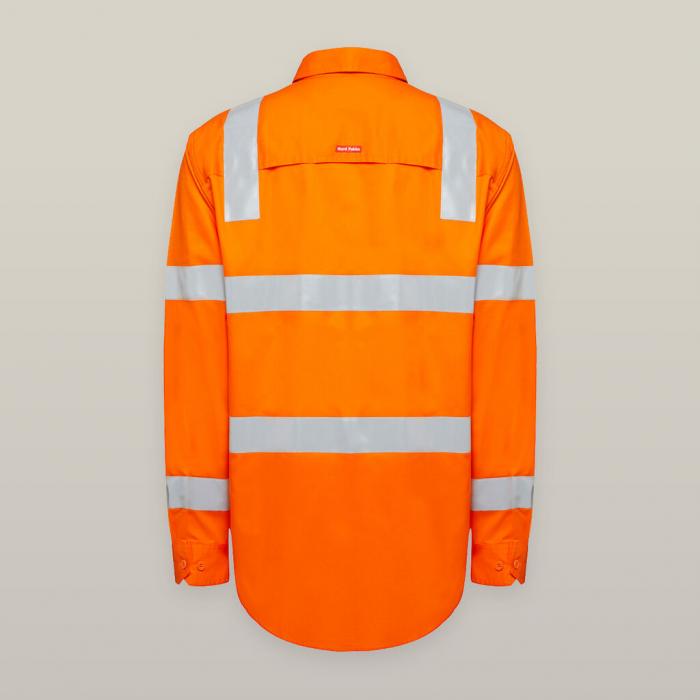 Womens Foundations Biomotion Hi-Vis Long Sleeve Shirt with Tape