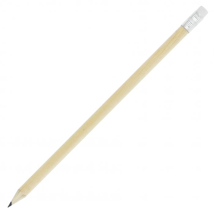 Sharpened Wood Pencil with Eraser