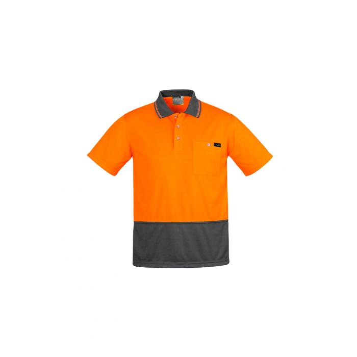 Mens Comfort Back S/S Polo