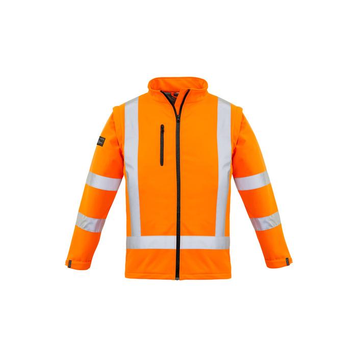 Womens Hi Vis NSW Rail X Back 2 In 1 Softshell Jacket