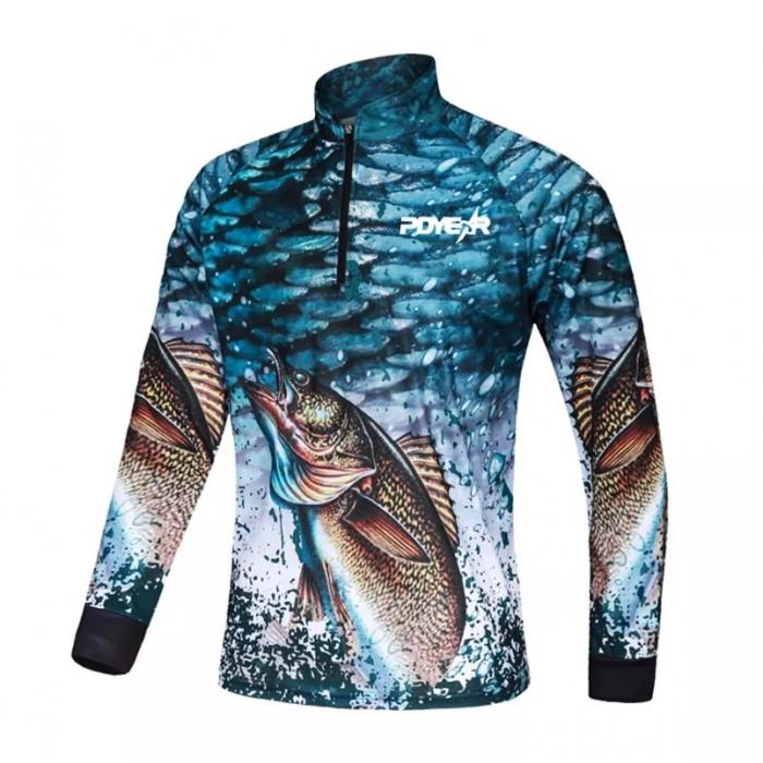 Custom Printed Promotional Polyester Custom Sublimation Quick Dry Fishing  Shirt - Custom Gear