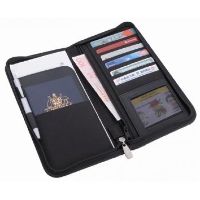 San Remo Leather Travel Wallet