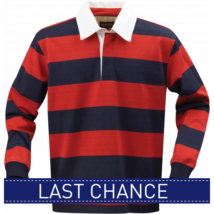 Lakeport Long Sleeve Rugby Polo