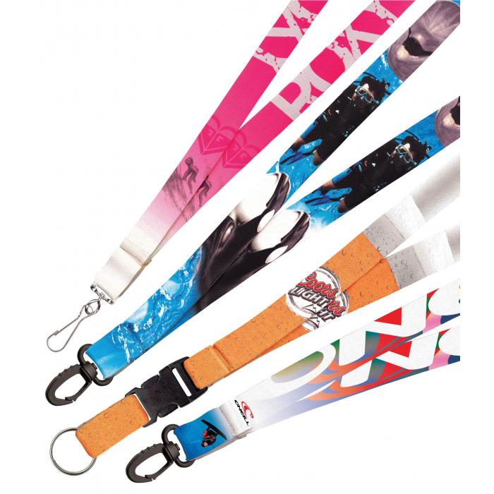 Dye Sublimated  Lanyard 15Mm With Swivel Clip
