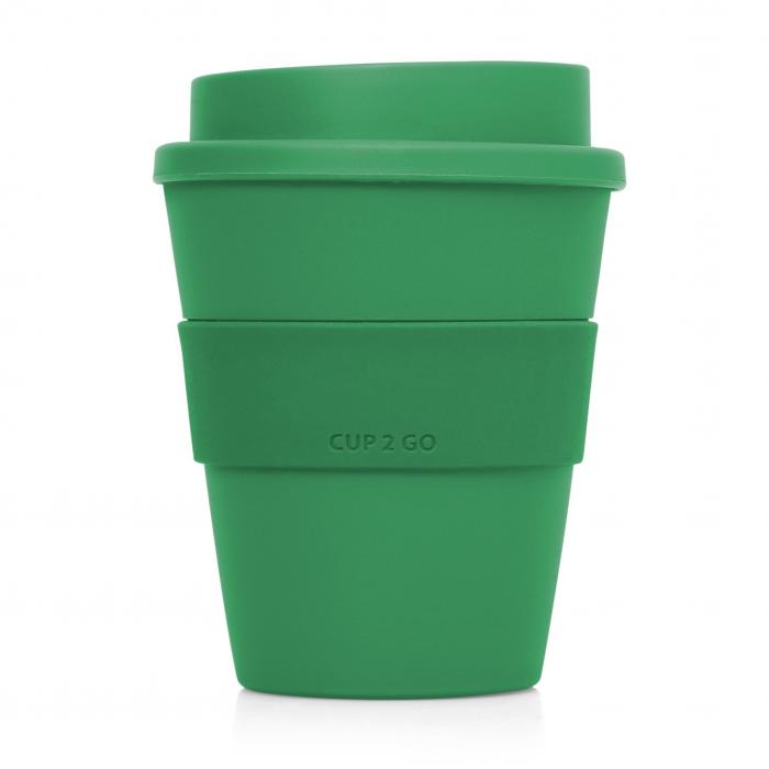 Eco Coffee Cup Plastic Cup2Go 356ml - Green 