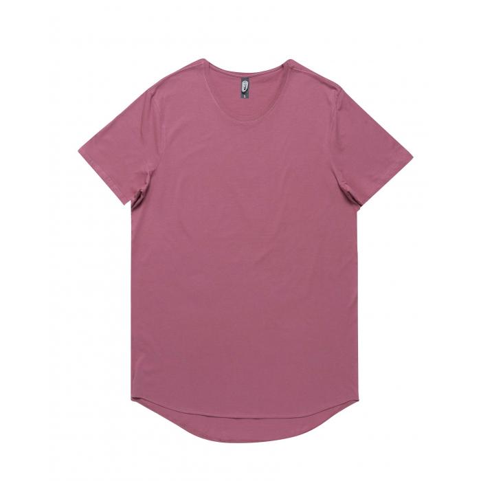 Mens Curved Hem T-shirt