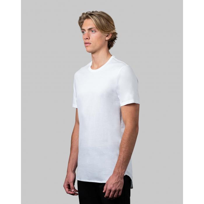 Mens Curved Hem T-shirt