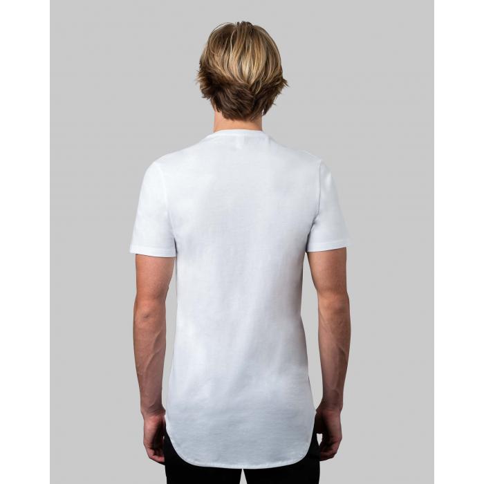 Mens Curved Hem T-shirt