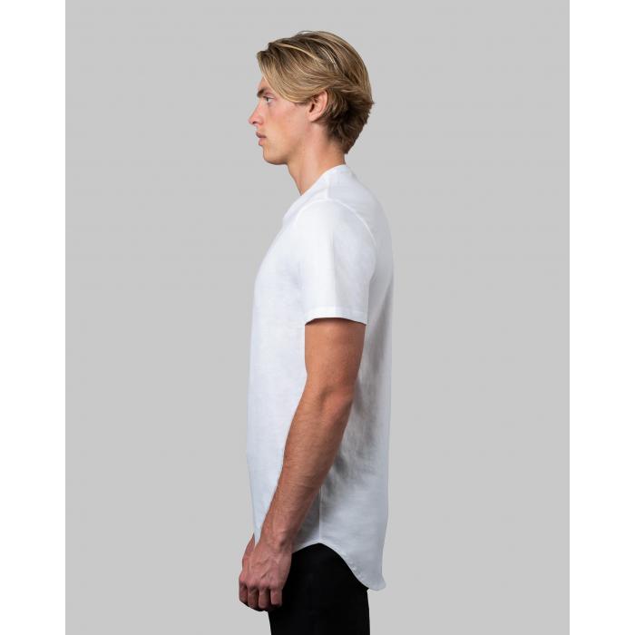 Mens Curved Hem T-shirt