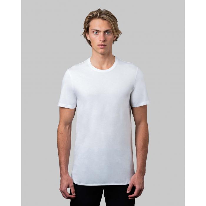 Mens Curved Hem T-shirt