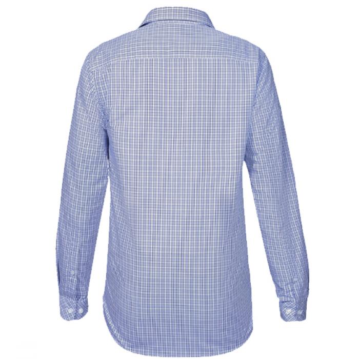 Pilbara Mens Y/D Check Dual Pocket L/S Shirt