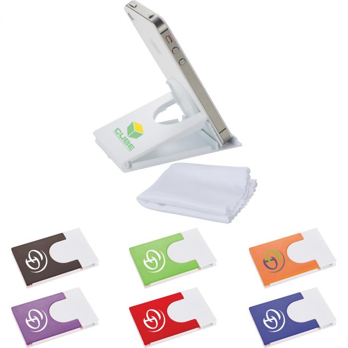 Snap Media Holder With Screen Cleaner