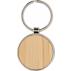 Bamboo and metal key chain Tillie 