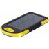 Rubberized ABS solar power bank Aurora